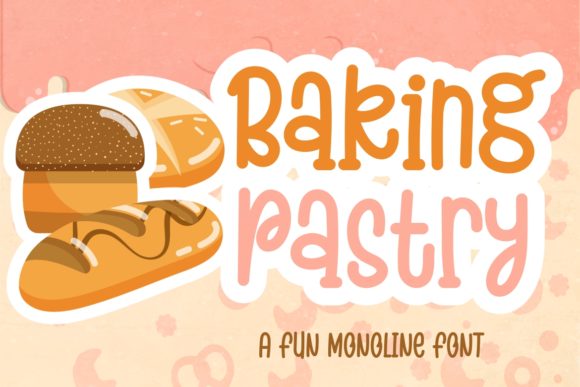 Baking Pastry: A Delightful Script Font for Editorial Design