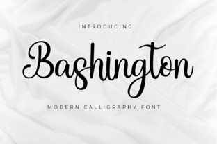 Bashington: A Script Font for Digital Design