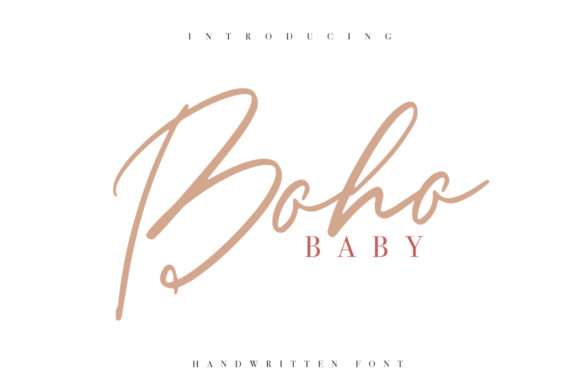 Boho Baby: A Font That Breathes Life Into Editorial Design