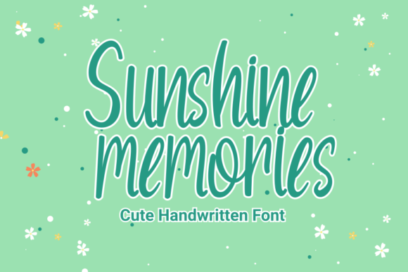 Boost Your Brand with Sunshine Memories Font