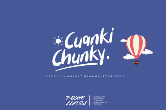 Cuanki Chunky: A Font That Elevates Your Brand
