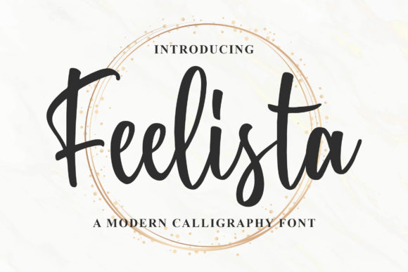 Feelista: A Handwritten Font with Elegance and Character