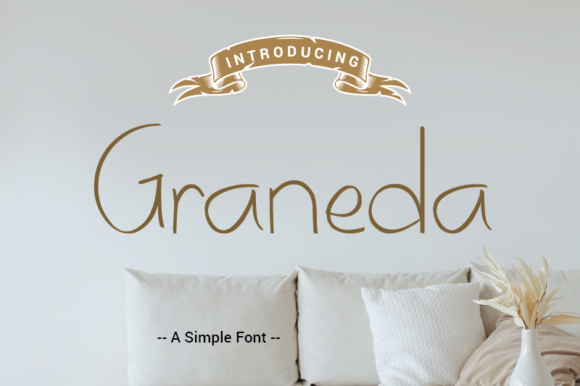 Graneda: A Delicate Handwritten Font for Branding and Creativity