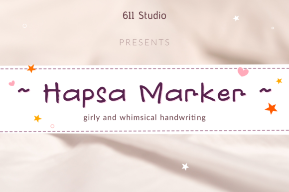 Hapsa Marker: A Script Font for Impactful Digital Design