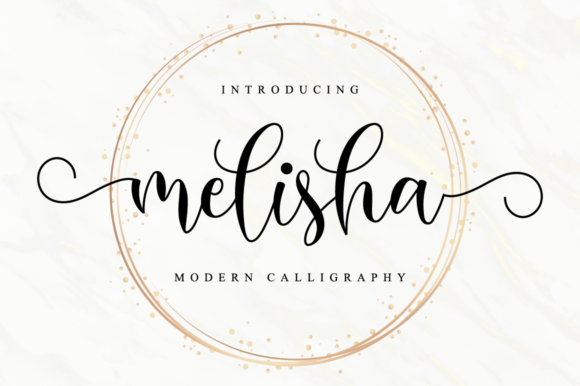 Introducing Melisha: A Script Font for Modern Brand Campaigns