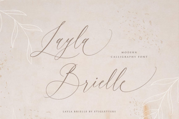Layla Brielle: A Font for Elegant Expression