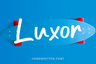 Luxor: A Versatile Handwritten Font for Digital Design