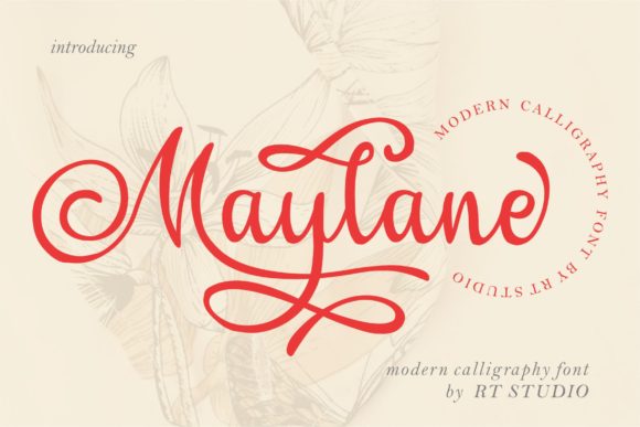 Maylane: A Handwritten Font for Editorial Elegance