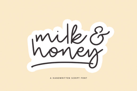 Milk and Honey: A Font That Adds Warmth to Branding