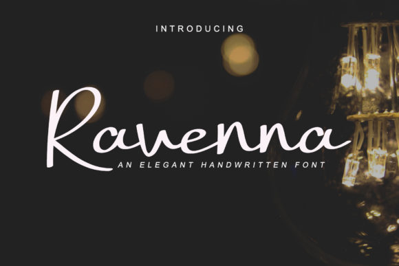 Ravenna: A Script Font That Elevates Your Brand