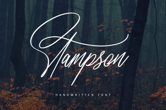 Stampson: A Script Font for Editorial Elegance
