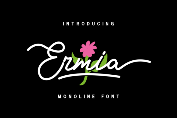 Transform Your Brand with the Ermia Handwritten Font